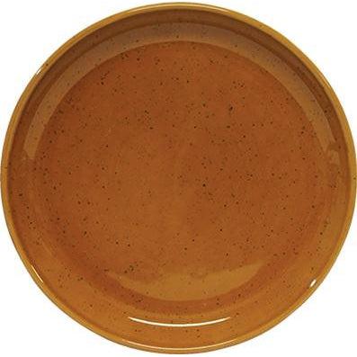 tablekraft ARTISTICA ROUND PLATE-270mm Rolled Edge HAZELNUT-Auscaterquip