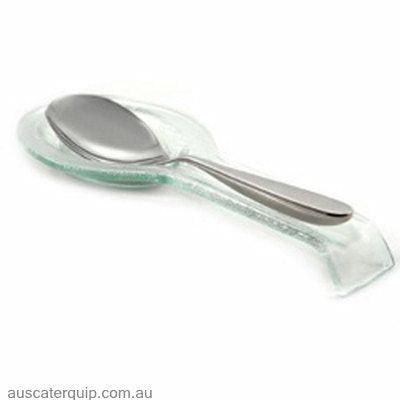 Han SERVING SPOON HOLDER-120x295x6mm CLEAR-Auscaterquip