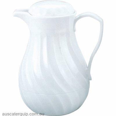 Kinox INSULATED JUG-0.6lt WHITE "CONNOISSERVE"-Auscaterquip