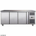 GREENLINE Bench Refrigeration 700 Deep (3 Solid Doors)-Auscaterquip
