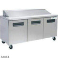 GREENLINE MEGA PREPARATION BENCH REFRIGERATION 3 Door-Auscaterquip