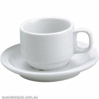 Vitroceram SAUCER-120mm WHITE (900008) "VITROCERAM"-Auscaterquip
