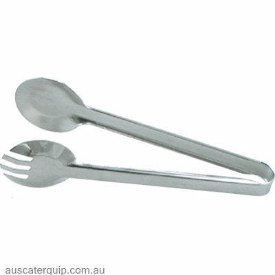 Chef Inox SALAD TONG- S/S 240mm-Auscaterquip