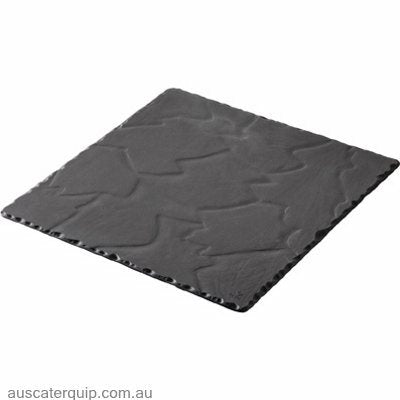 Revol REVOL BASALT SQUARE PLATE 300mm-Auscaterquip