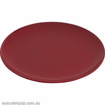JAB GELATO-RED ROUND PLATE COUPE 250mm (STS0967)-Auscaterquip