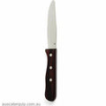 Tablekraft STEAK KNIFE JUMBO PAKKAWOOD - ROUND TIP-Auscaterquip