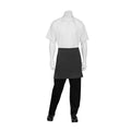 Deep Grey Wide 1/2 Bistro Patch Pocket Apron-Auscaterquip