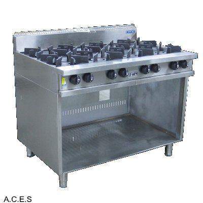 SHEFFIELD 8 BURNER BOILING TABLE-Auscaterquip