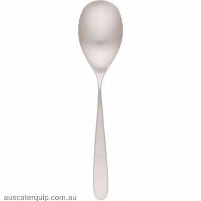 tablekraft SERVING SPOON 18/10 ALASKA SATIN-Auscaterquip