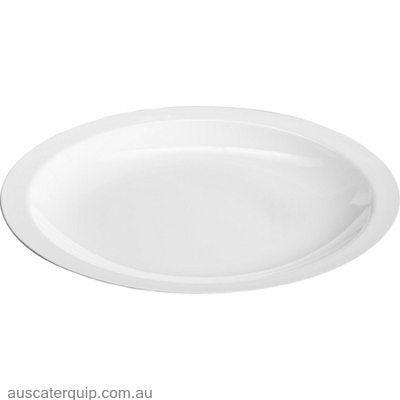 JAB ROUND PLATTER RAISED RIM 400mm (STS0063)-Auscaterquip