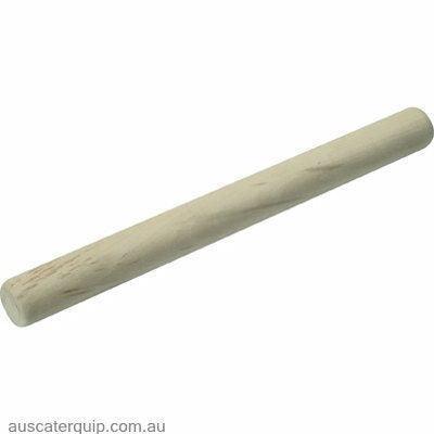 Chef Inox ROLLING PIN-FRENCH 500mm BEECHWOOD-Auscaterquip