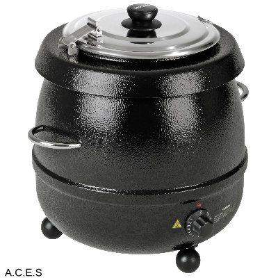 BIRKO Black Soup Kettle-Auscaterquip