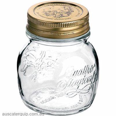 Bormioli Rocco QUATRO STAGIONI-JAR 75mm 0.15lt 56mm LID (3.57760)-Auscaterquip