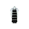 Navy Butcher Stripe Bib Apron-Auscaterquip