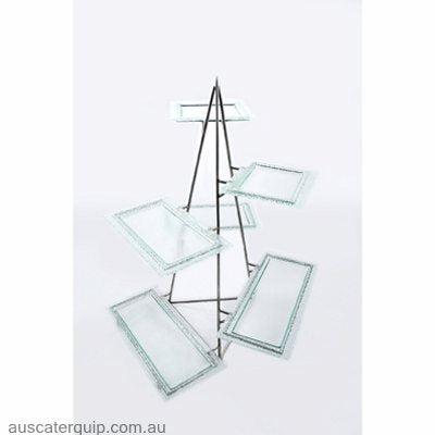 Han STAND-S/S PYRAMID TO SUIT DP-011 RECT PLATTERS-Auscaterquip