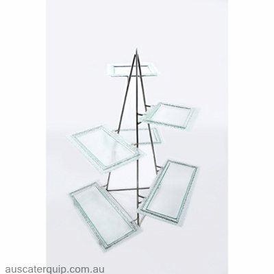 Han STAND-S/S PYRAMID TO SUIT DP-011 RECT PLATTERS