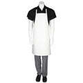 White Short PVC Bib Apron-Auscaterquip