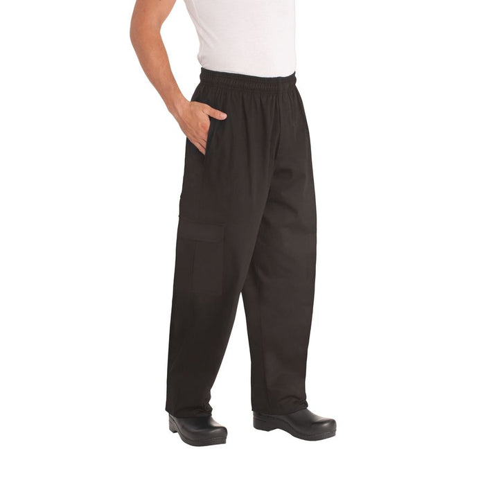 Black Cargo Pant-Auscaterquip
