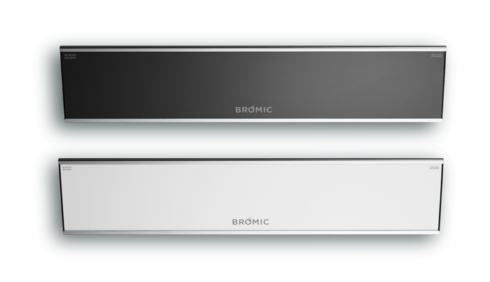 BROMIC Platinum electric outdoor heaters (Black or White 2300W or 3400W)