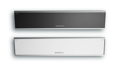 BROMIC Platinum electric outdoor heaters (Black or White 2300W or 3400W)