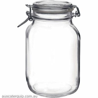 Bormioli Rocco FIDO-JAR 2.13lt CLEAR LID (1.49240)-Auscaterquip