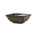 tablekraft ARTISTICA SQUARE SAUCE DISH 80x80x35mm REACTIVE BROWN-Auscaterquip