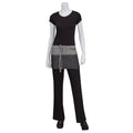 Manhattan Black/Grey Denim Waist Apron-Auscaterquip