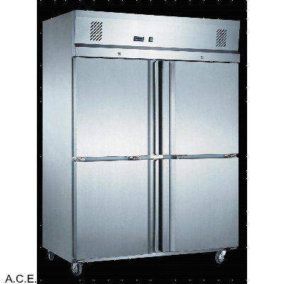 MITCHEL GN Stainless Steel 2 Door Refrigerator