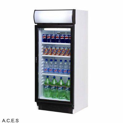 BROMIC Display Fridge w/light box, 1 door- 215L-Auscaterquip