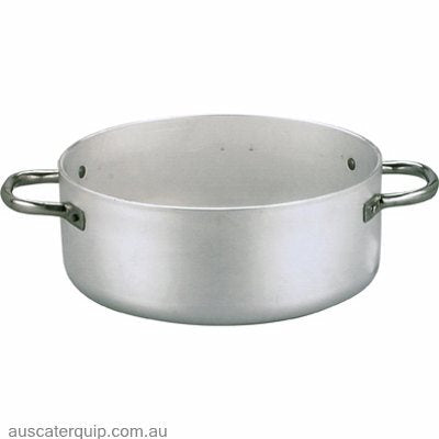 Paderno CASSEROLE-ALUM 37.0lt 500x190mm TUBLR 18/10 HDL-Auscaterquip