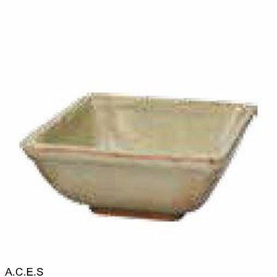 tablekraft ARTISTICA SQUARE SAUCE DISH 80x80x35mm FLAME-Auscaterquip