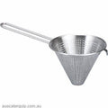 CONICAL STRAINER-18/8 140mm/ 5" WIRE HANDLE-Auscaterquip