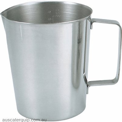MEASURING JUG-18/8 1.0lt GRADUATING-Auscaterquip