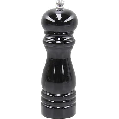 tablekraft MILL-SALT/PEPPER-BLACK WOOD, CERAMIC GEAR 215mm "TEMPO"-Auscaterquip