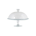 Pasabahce PATISSERIE CAKE DOME & PLATE SET-322mm Ø  (x2) - (DISCONTINUED)