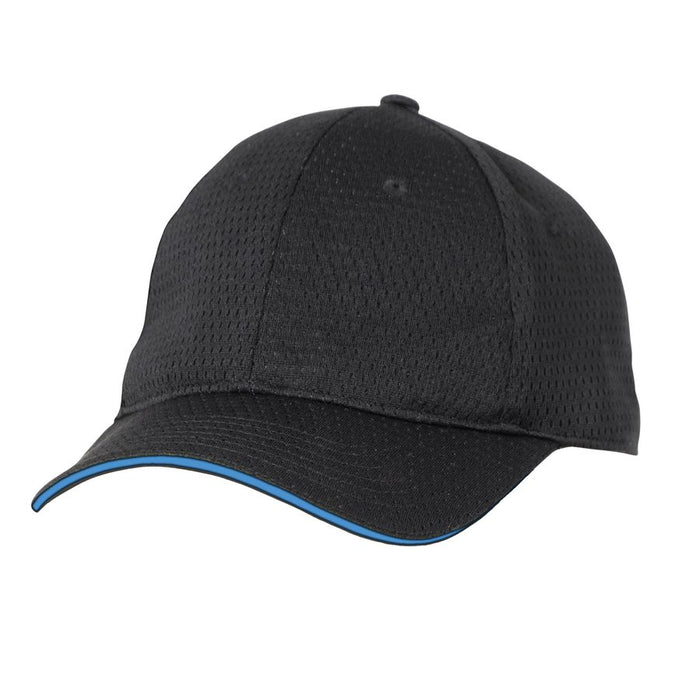Blue Cool Vent Baseball Cap w/ Trim-Auscaterquip