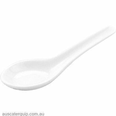 Vitroceram CHINESE SPOON-130mm WHITE "VITROCERAM"-Auscaterquip