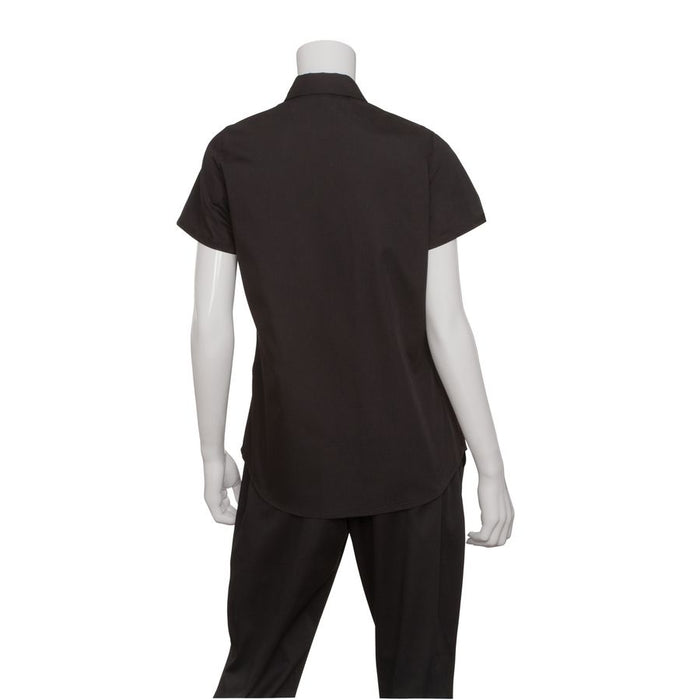 Female Black Universal Contrast Shirt-Auscaterquip