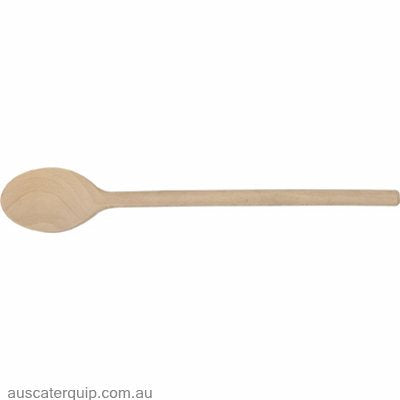 Chef Inox WOOD SPOON-250mm BEECHWOOD-Auscaterquip