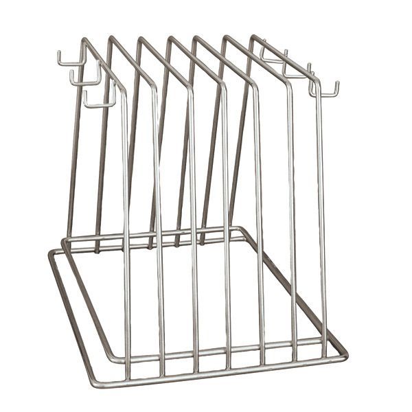 Trenton  CUTTING BOARD RACK-6 SLOT, W/HOOKS RE-INFORCED BASE (Each)