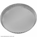 Guery QUICHE PAN-ROUND FLUTED 200x25mm LOOSE BASE-Auscaterquip