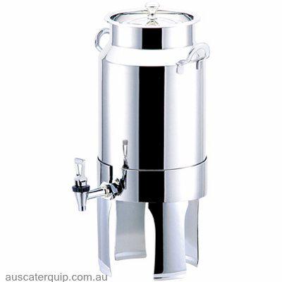 Hyperlux MILK DISPENSER & BASE-18/10 5Lt 445x258x219mm-Auscaterquip