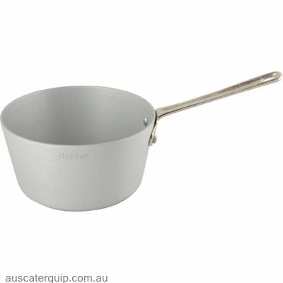 Chef Inox SAUCEPAN-ALUM 10.0lt 300x150mm Anodised "PREMIER"-Auscaterquip