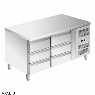 GREENLINE BENCH REFRIGERATION DRAWERS(6) 282L-Auscaterquip