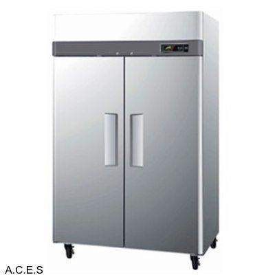 GREENLINE Solid Door Fridge 2 DOOR 1200L-Auscaterquip