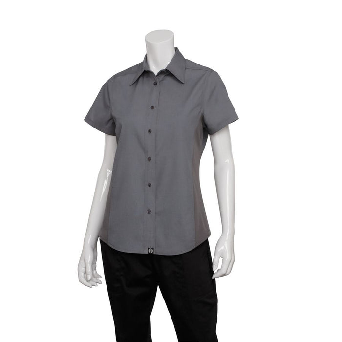 Female Grey Universal Contrast Shirt-Auscaterquip