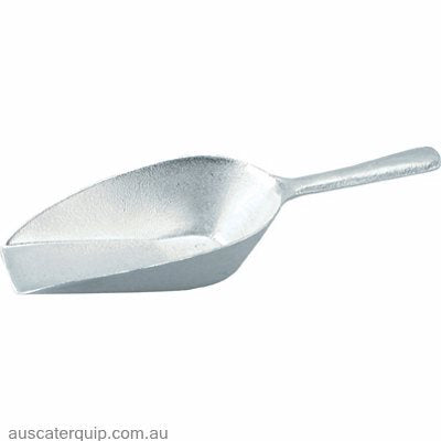 SCOOP-ALUM FLAT 119x68mm 4oz-Auscaterquip