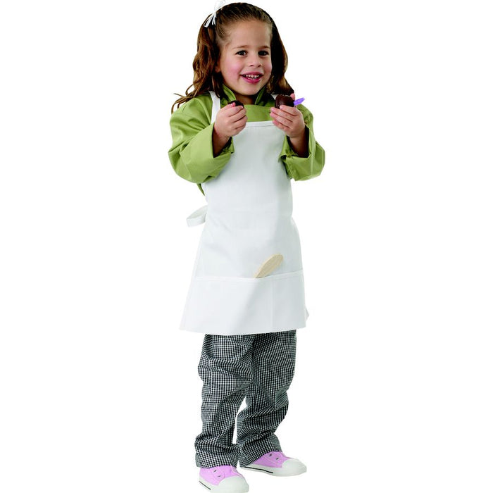White Kiddies Apron-Auscaterquip
