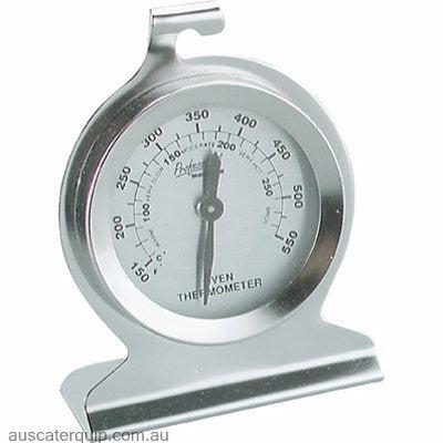 Chef Inox THERMOMETER-OVEN S/S 55mm DUAL-Auscaterquip