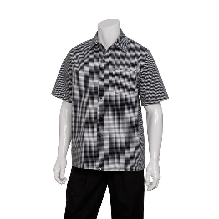 Solid Check Cook Shirt-Auscaterquip